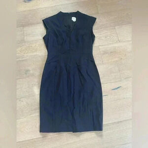 REISS Elia Tailored Dress Black Size US 8